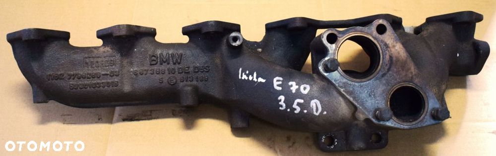 Kolektor wydechowy BMW E70 E71 X5 X6 3.5l. 7798266
