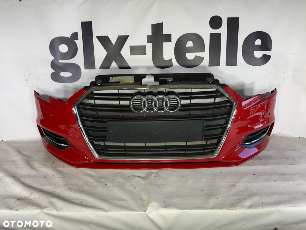 Audi A3 8V 8V5 Lift Sedan Zderzak Przód Przedni Sprysk PDC LZ3M 8V5807437P - 1