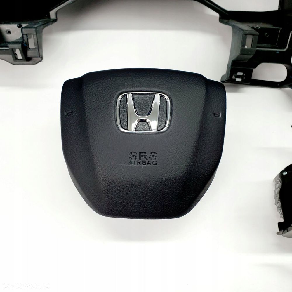 HONDA CIVIC 10 X DESKA ROZDZIELCZA KONSOLA KOKPIT PULPIT PODUSZKI AIRBAG AIR BAG PASY KIT SET - 8