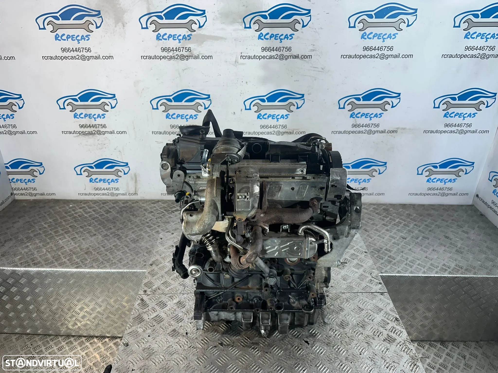 .Motor completo Audi VW Volkswagen Seat 1.6 TDI 105cv CAY - 2