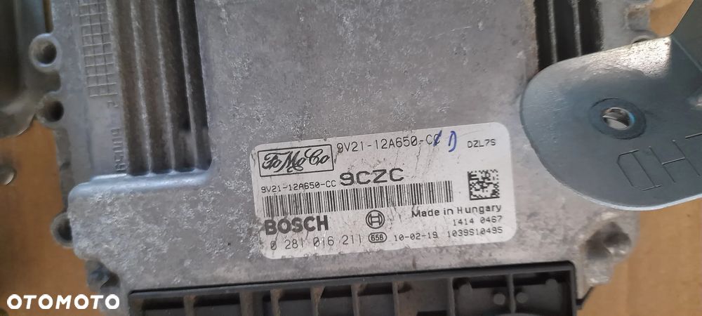 komputer sterownik ZESTAW FORD FIESTA MK7 1.6TDCI - 5