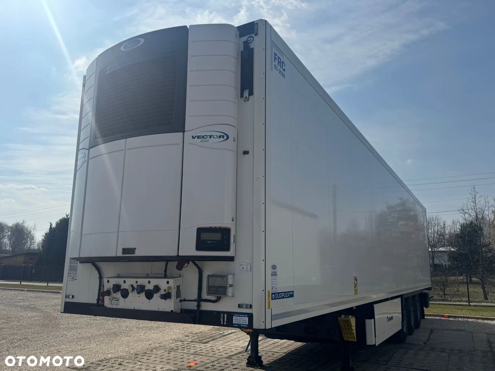 Krone Chłodnia Doppelstock Carrier Vector 1550 KWIATÓWKA Jak nowa! - 2