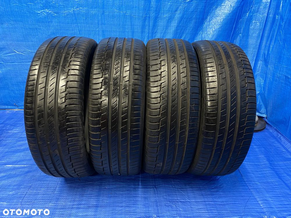 OPONA 19 OPONY LETNIE LATO KOMPLET OPON 4SZT CONTINENTAL PREMIUM CONTACT 6 225/55R19 103V XL BIEŻNIK 5,8mm - 1