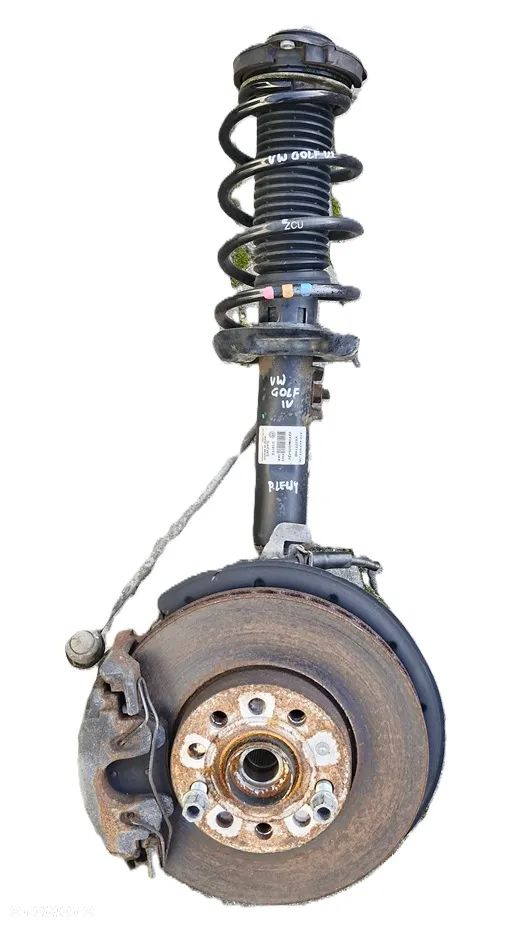 VW GOLF VI MCPERSON AMORTYZATOR PIASTA PRZEDNIA LEWA 1,6 TDI