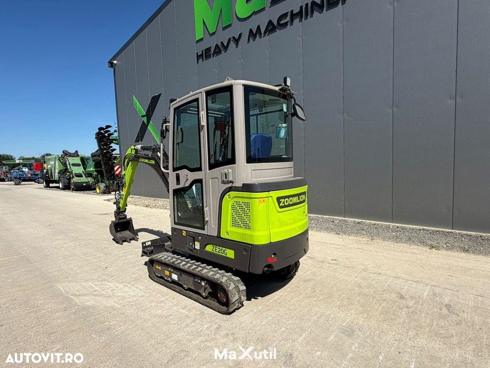 Zoomlion ZE20GU Miniexcavator - 4