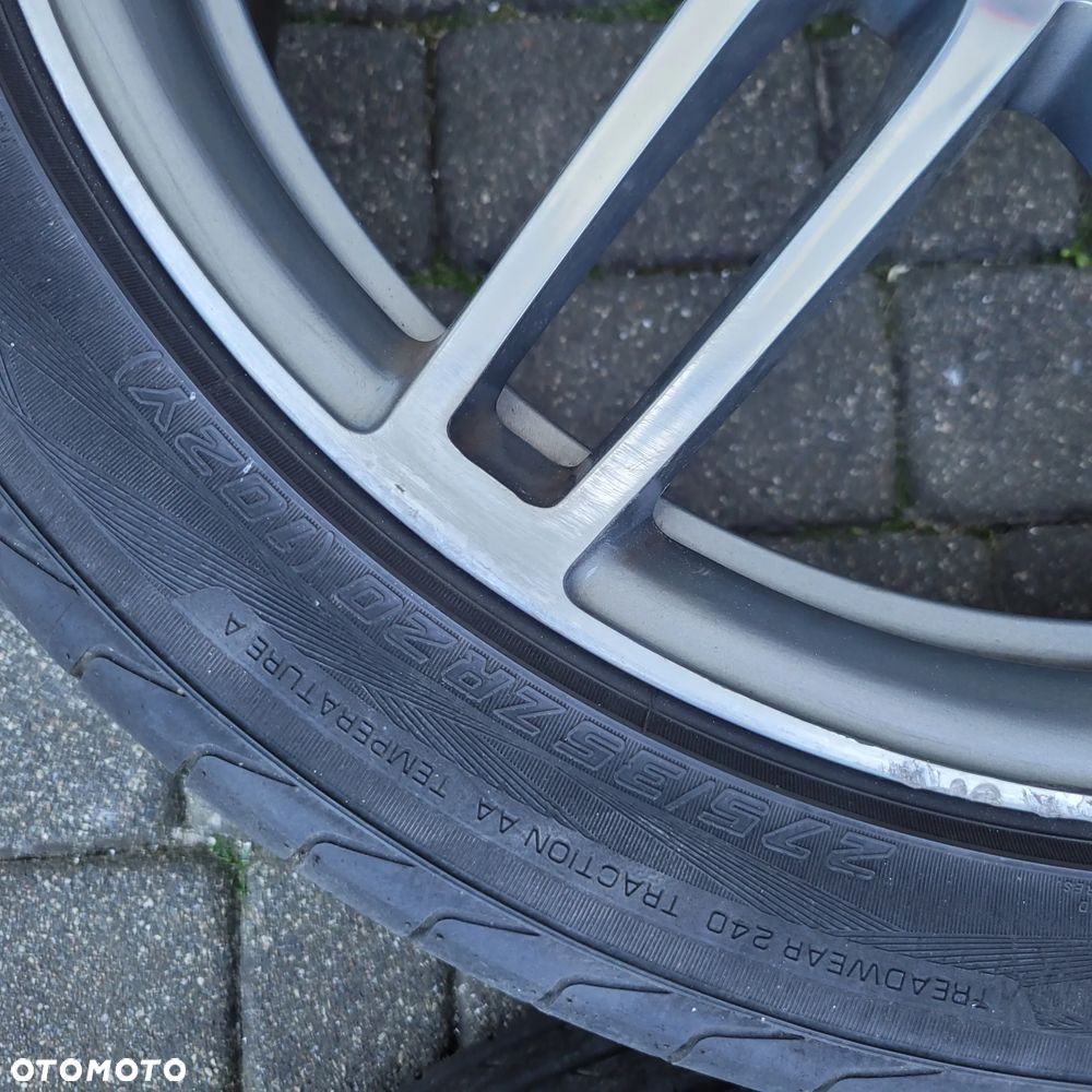AUDI A8 D3 LIFT FELGI ALUMINIOWE ALUSY KOŁA 20 CALI 5X112 LATO 4E0601025AT - 9