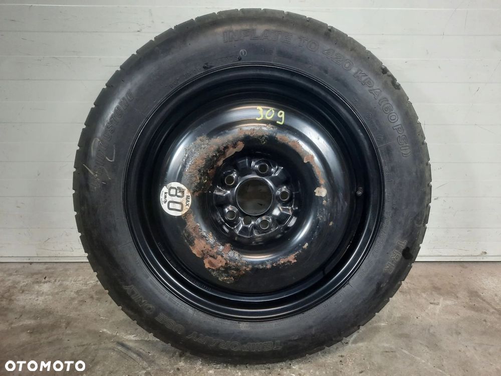 KOŁO ZAPASOWE DOJAZDOWE NISSAN 350Z KOLEOS I 4030005U70 17" 5X114.3 155/80 - 1