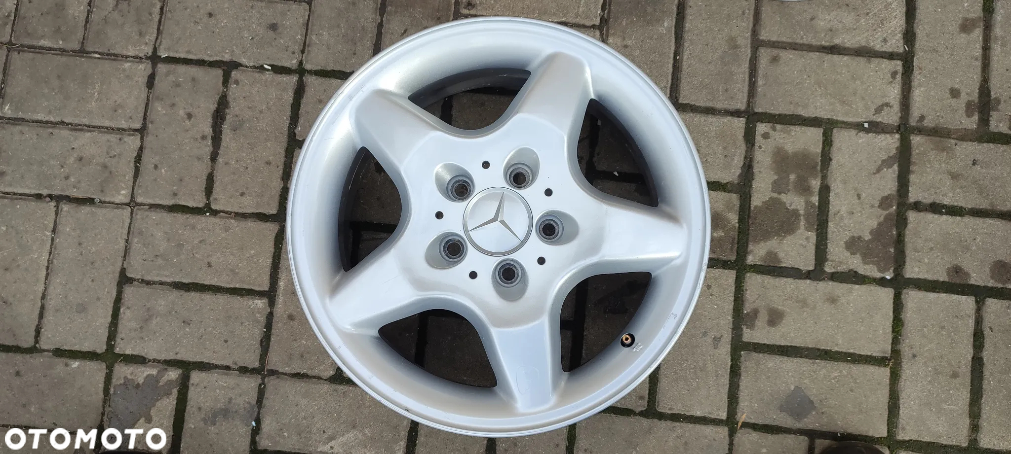 FELGI ALUMINIOWE 5x112 6,5Jx16 CALI ET47 1634010102 MERCEDES ML W 163 I INNE KOMPLET - 4