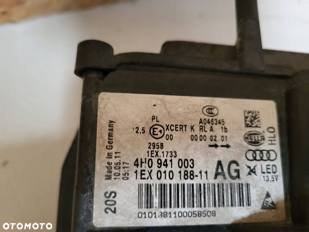 Lampa audi a8 d4 full Led 4h0941003 4h0941004 - 5