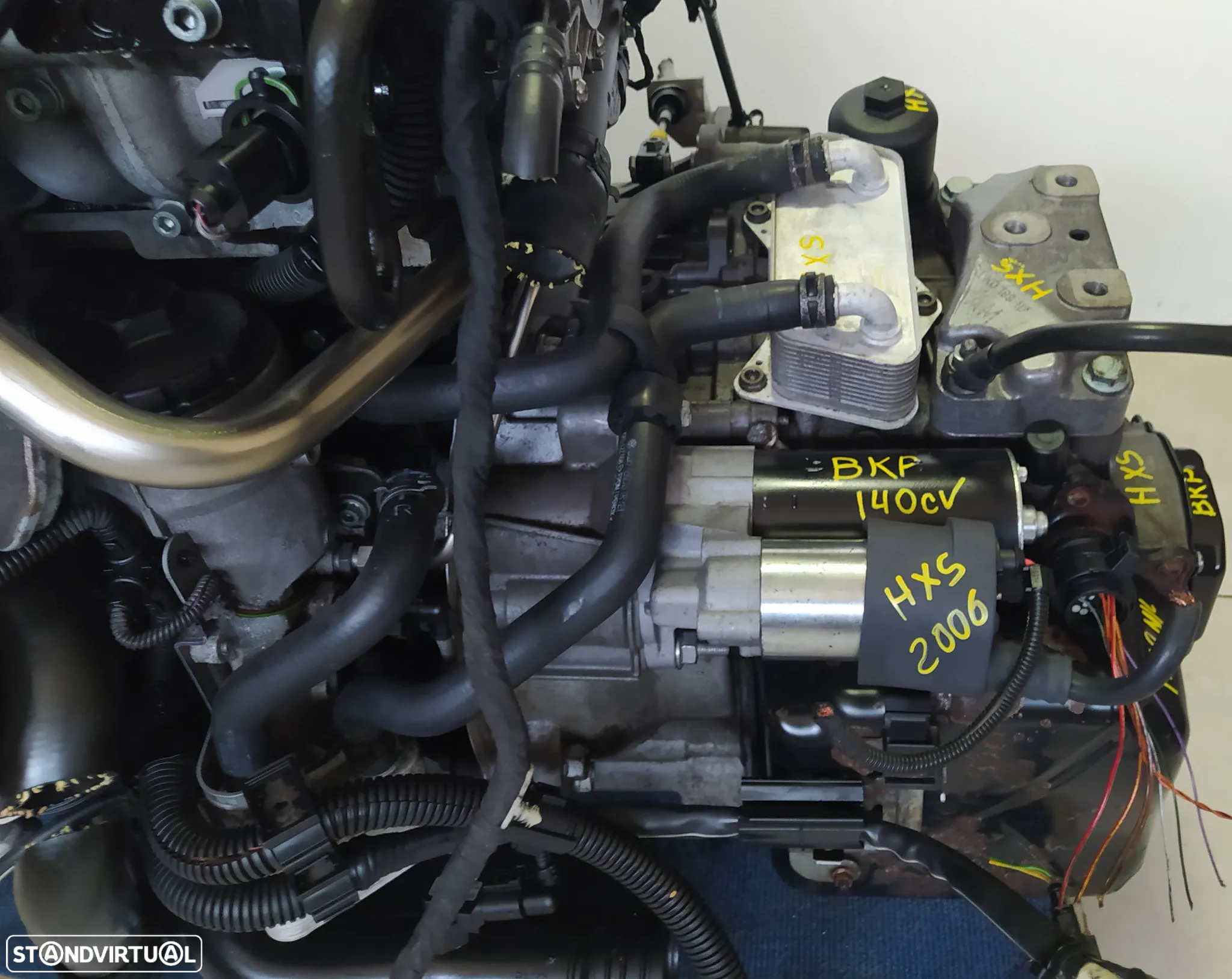 Motor vw passat 2.0TDI 140cv BKP caixa automatica DSG HXS - 17