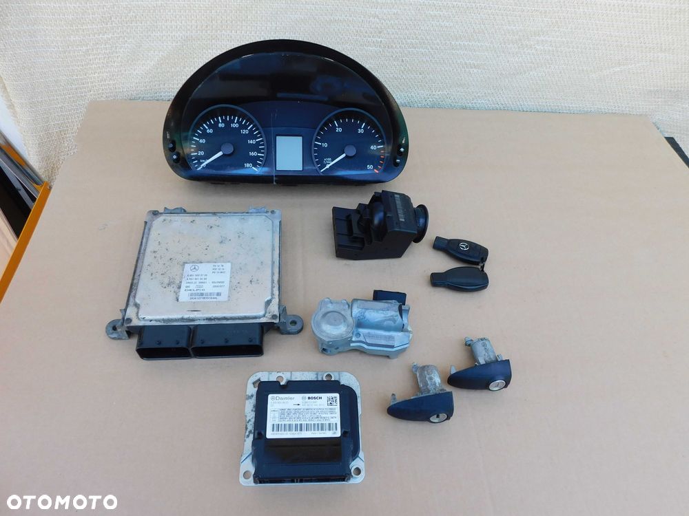 Zestaw Startowy Mercedes Sprinter 906 Stacyjka Rygiel A9065456408 komputer