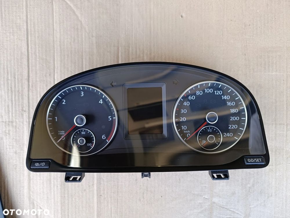 VW TOURAN I 1T LICZNIK PRĘDKOŚCIOMIERZ ZEGARY EUROPA 1T0920885J - 1