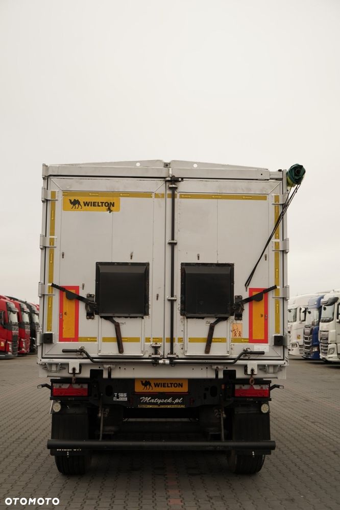 Wielton / WYWROTKA / 41 M3 / ALUMINIOWA / 2x  OŚ PODNOSZONA / OSIE SAF / ALUFELGI - 12