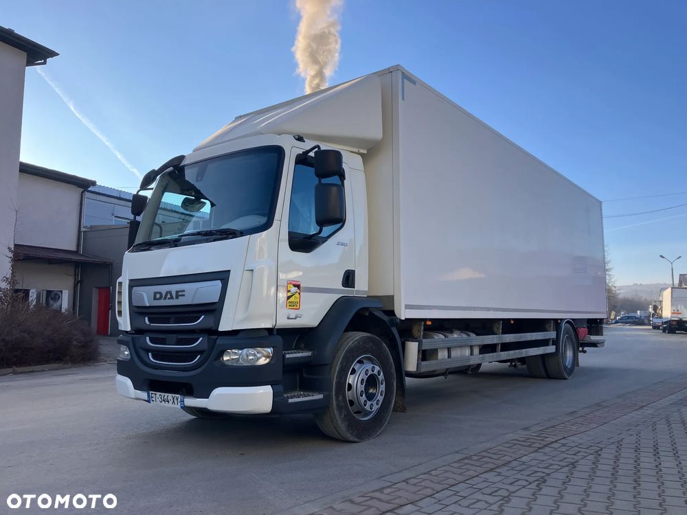 DAF DAF LF 290 kurierka kontener 20 palet