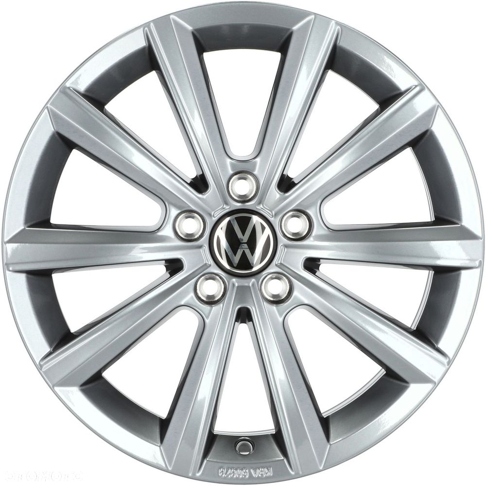 4x Felgi 17 m.in. do VW Golf V VI VII Viii T-Roc Touran Passat B7 B8 B9 Tiguan Caddy - 3G8071497 - 9