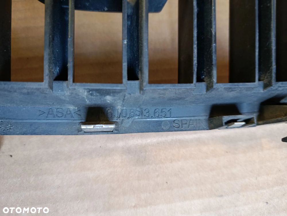 SEAT IBIZA IV 4 GRILL ATRAPA ZDERZAKA PRZÓD 6J0853651 - 7