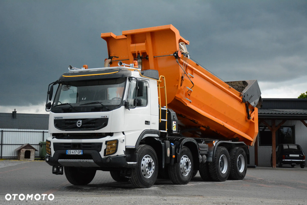 Volvo FMX / 2013r / 8x4 / Duża ładowność / Na zwrotnicach / Resor