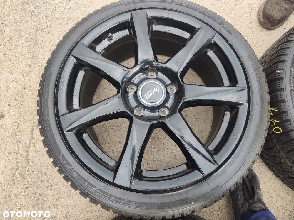 5x120 Czarne Felgi Aluminiowe Alufelgi 18 Koła Zimowe Zima Honda Odyssey Legend Pilot Acura MDX RL RLX TL TLX 6mm 20r. Legnica ALU-RAD 235/40 - 2