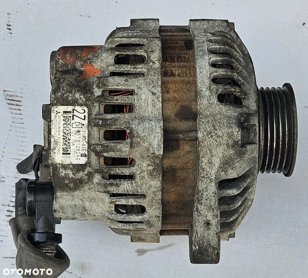 Opel Agila B II 2 Suzuki Splash 1.0 12V K10B alternator 75A 31400-84E10 - 1