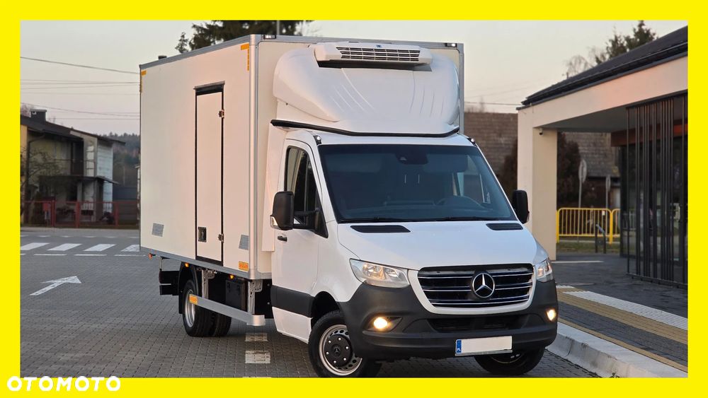 Mercedes-Benz SPRINTER 516 CDI 907❗❗NOWY MODEL / CHŁODNIA-MROŹNIA 8EP / -32*C +25*C / AGREGAT THERMOKING / ZASILANIE ZEWNETRZNE 230V / ZABUDOWA JEGGER / PODWÓJNE KOŁA / SERWIS ASO / SALON POLSKA / 1 WŁAŚCICIEL / JAK NOWY ❗❗ - 1