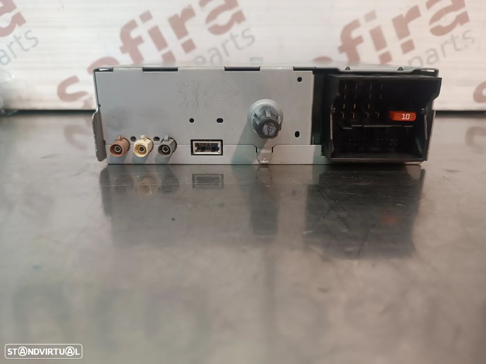AUTO-RADIO CD / DVD / GPS / SISTEMA NAVEGAÇÃO MULTIMEDIA CITROEN C4 II / DS4 PSA6540-1A 980752008000 A2C87511001 RD45 - 2