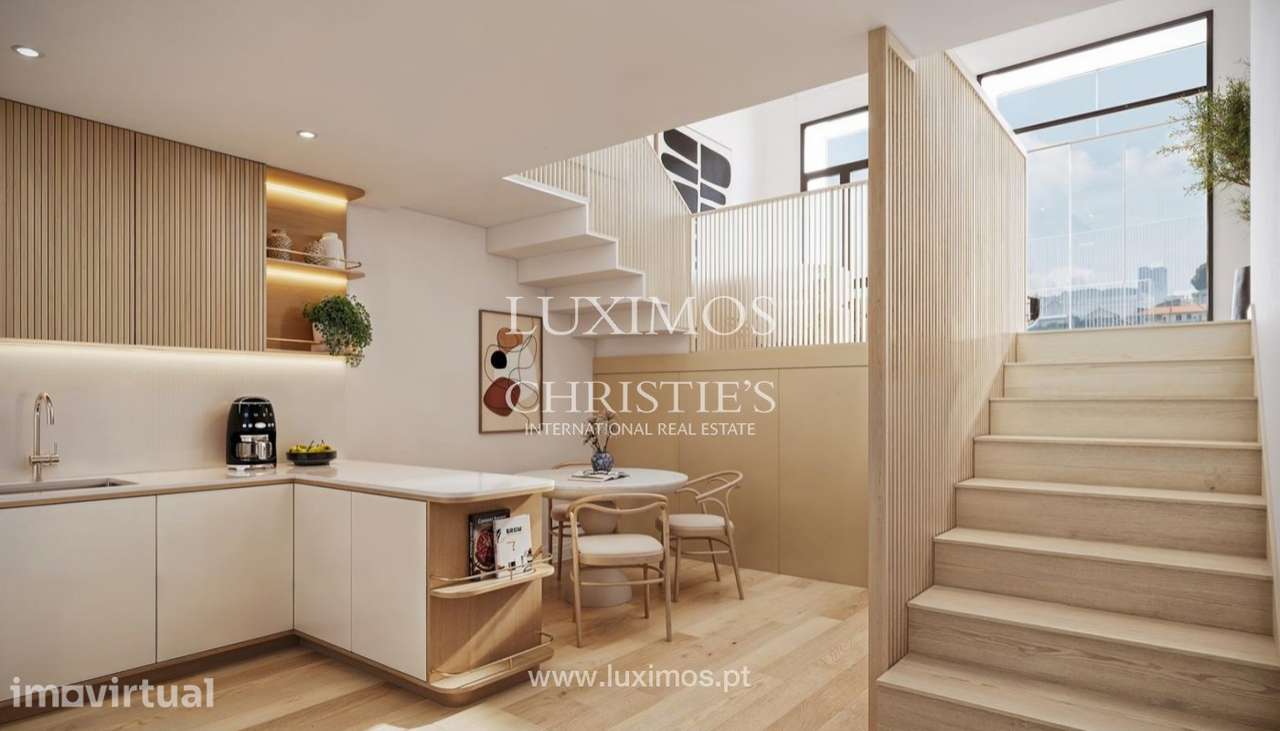 Apartamento T1 Duplex com vistas de rio à venda na marginal de Gaia - Grande imagem: 3/13