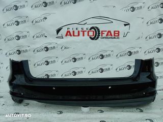 Bara spate Audi A4 B9 S-line combi an 2016-2019 cu gauri pentru Parktronic