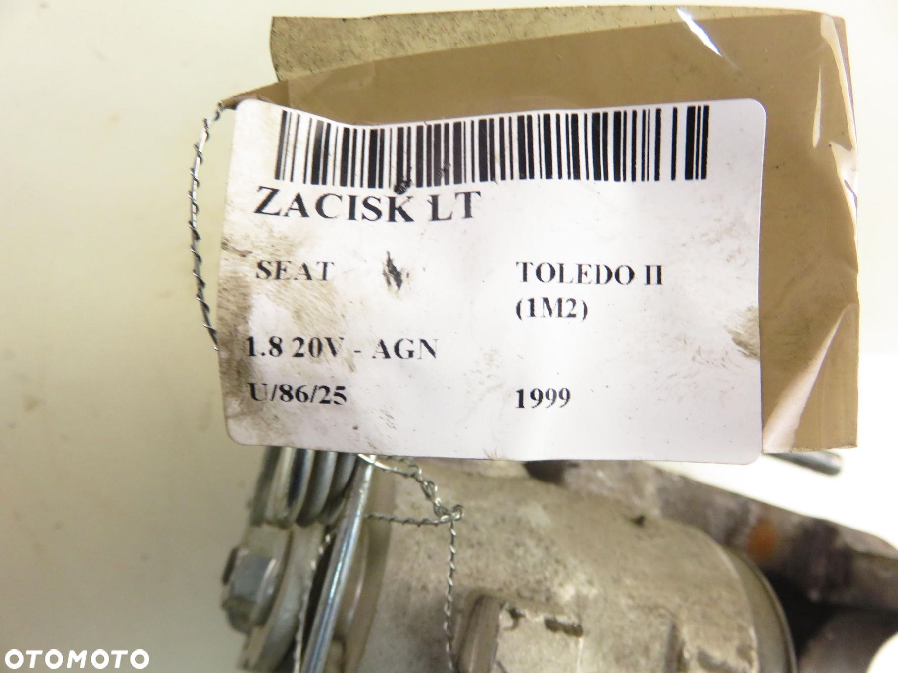 ZACISK LEWY TYŁ SEAT TOLEDO II (1M2) 1.8 20V 125 - AGN 820135 - 10