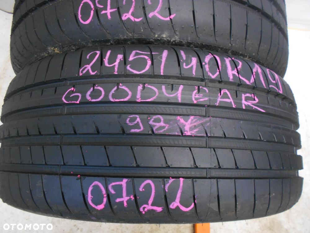 OPONY 245/40R19 GOODYEAR EAGLE F1 ASYMMETRIC 5 XL DOT 0722 8MM - 3