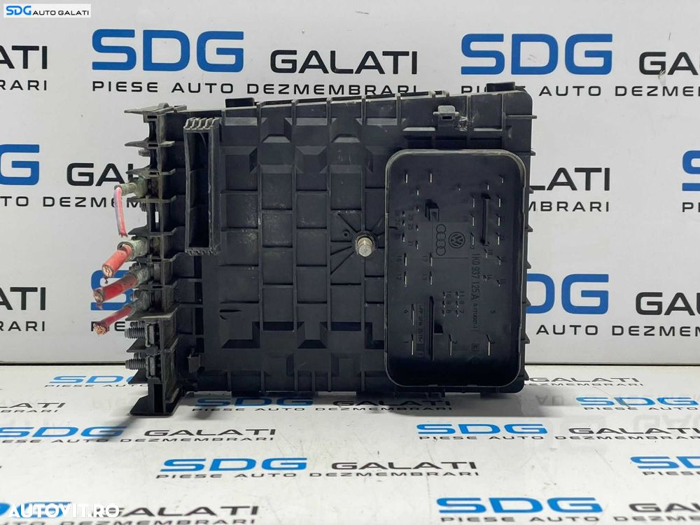 Unitate Calculator Panou Tablou Relee Sigurante Volkswagen Golf 5 2004 - 2008 Cod 1K0937125A 0-1718130-1 [L2988] - 3