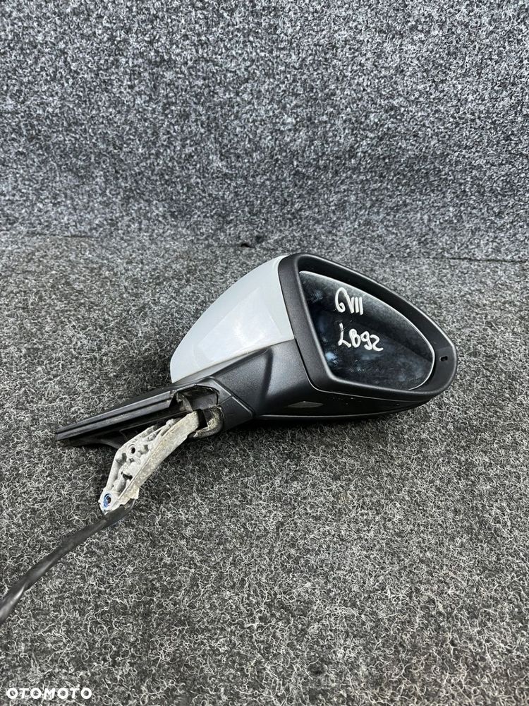 vw golf VII lusterko prawe składane 13 pin lakier-LB9Z