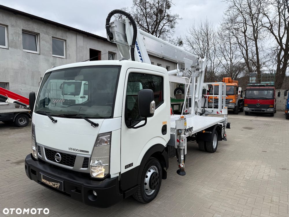 Nissan Podnośnik Koszowy Multitel MJ 201 21 Metrów 13 w Bok Tylko 960 MTH ! Kosz 225  KG! Zwyżka! Ogon  ! UDT! jak Wumag Ruthmann GSR - 2