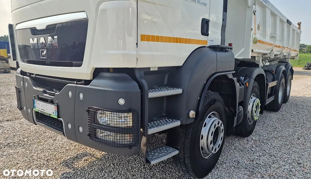 MAN TGS 35,400 8x4 Meiller Kipper Hydroburta - 11