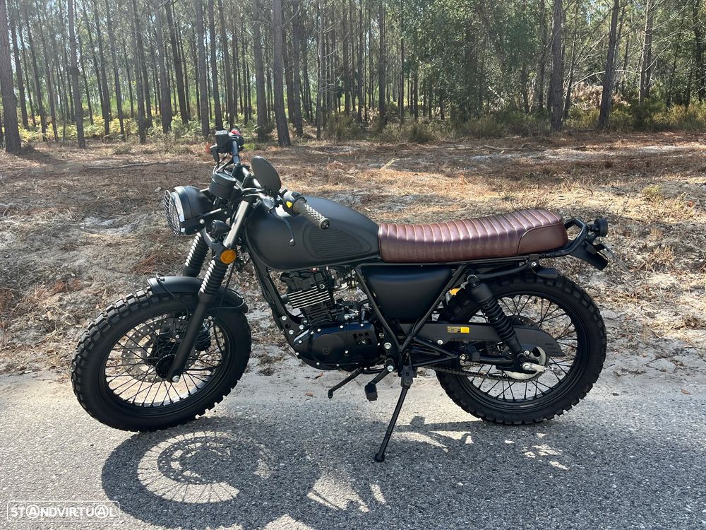 Mutt Mongrel Mutt mongrel-matt-black-125cc-motorcycle - 1
