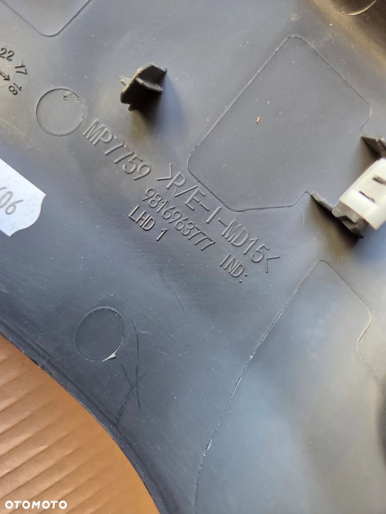 Osłona obudowa tunelu Citroen Berlingo IV EUROPA - 7