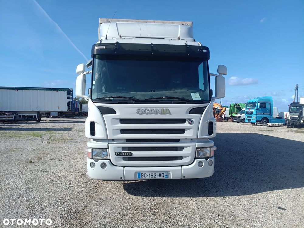 Scania P320 Firanka, Sprowadzona, Zabudowa 8,6 m - 2
