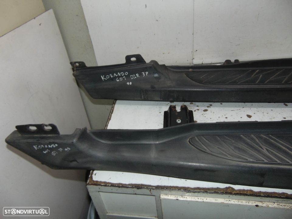 Ssangyong korando 610 estribos/Palas de roda - 2