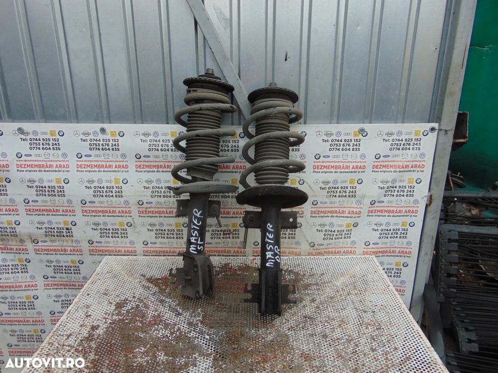 Telescoape fata renault Master 2011-2024 opel Movano Nissan nv400 telescop cu arc fata arcuri telescoape fata - 1