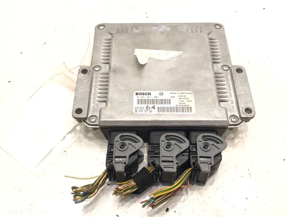 KOMPUTER SILNIKA  PEUGEOT 307 (3A/C) 2000 - 2012 2.0 HDi 110 79 kW [107 KM] olej napędowy 2000 - - 2