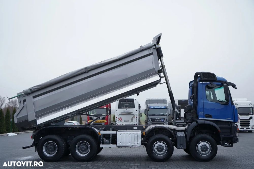 Mercedes-Benz ACTROS 4145 / 8X8 / ​​​​BASCULĂ SPATE / KH-KIPPER 6 M / AUTOMATĂ / EURO 6 - 5