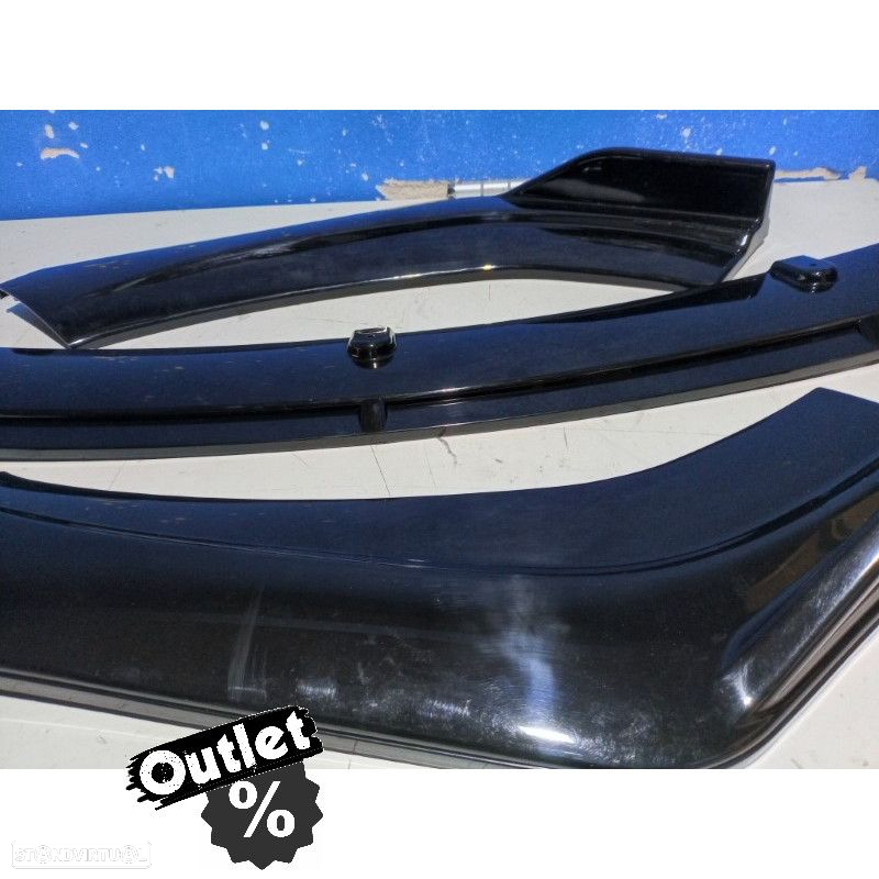 C011192C1 SPOILER LIP FRONTAL VW SCIROCCO R20 08-13 PRETO BRILHANTE - 3