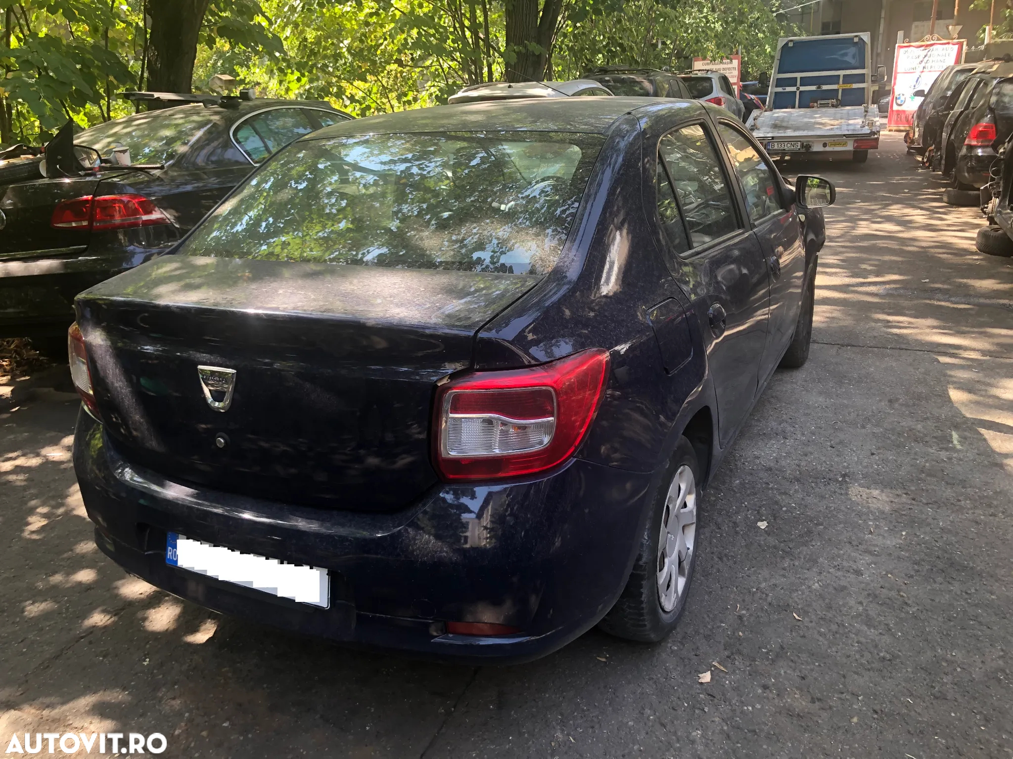 Dezmembrez Dacia Logan 2 1.2 benzina albastru 2015 - 5
