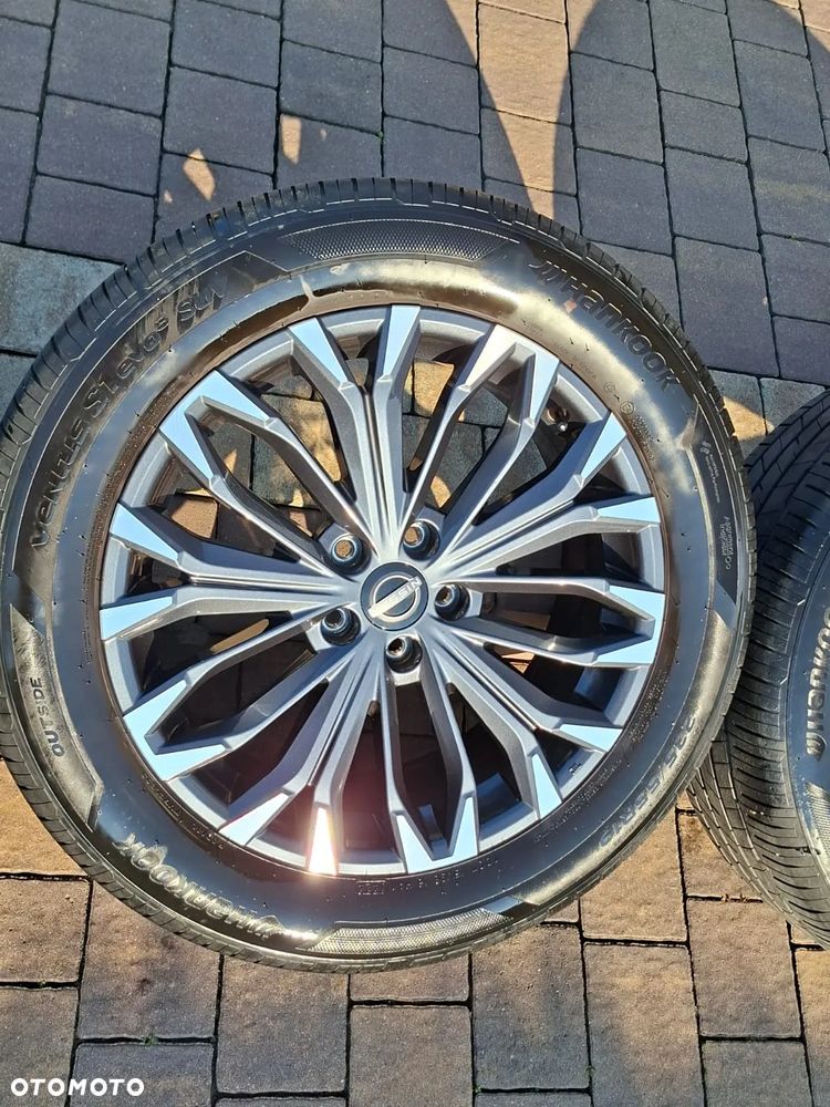 Kpl oryginalnych felg z oponą do Nissan - 12