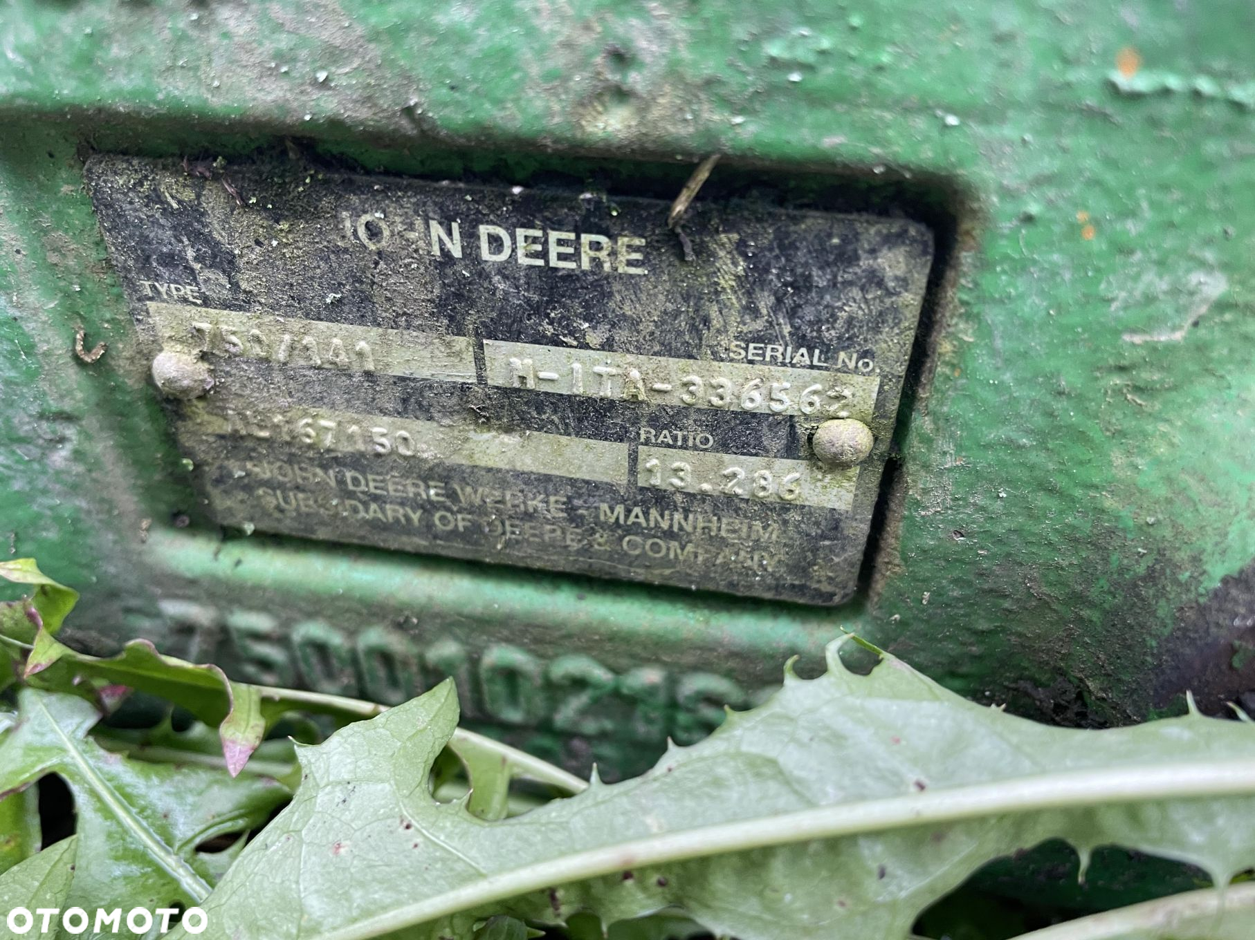 John Deere 6930 7730 - oś przednia - zwolnica - 2