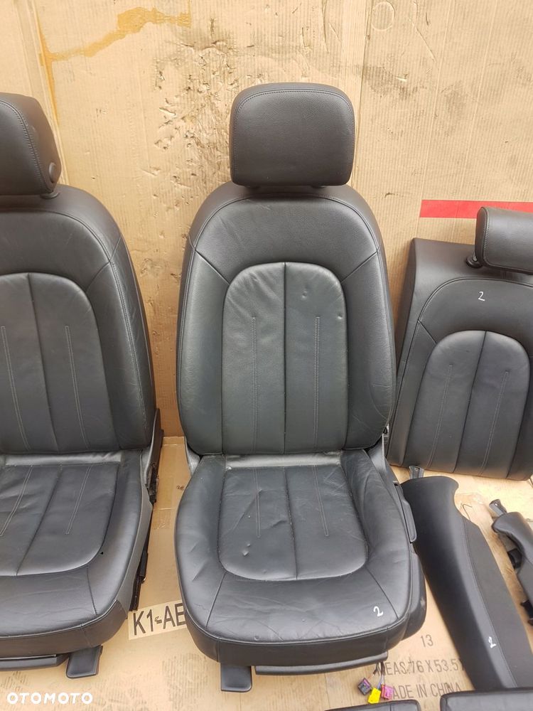 FOTEL FOTELE SKÓRA AUDI A6 C7 SEDAN AVANT KOMBI 2 - 8