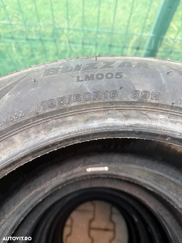 195 60 16,  iarna BRIDGESTONE - 3