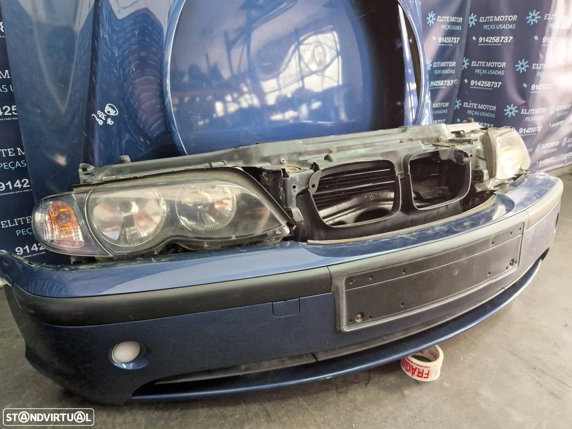 Frente completa usada BMW E46 320D FASE 2 SEDAN TOURING parachoques guardalamas capot oticas - 4