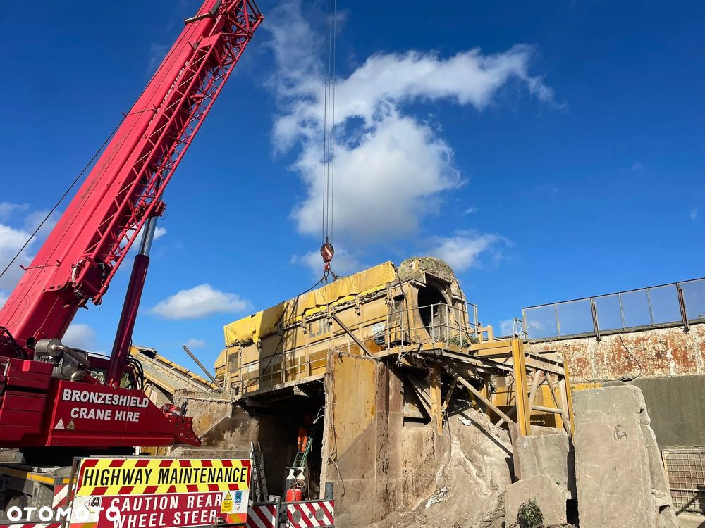 Powerscreen KOSZ ZASYPOWY 10 ton / 6 m3 - WSYP, HOPPER / TAŚMOCIĄG 15 m, 1200 mm taśma ( Finlay, McCloskey, Sandvik, Metso, Maximus, Kleemann, CAT ) - 1