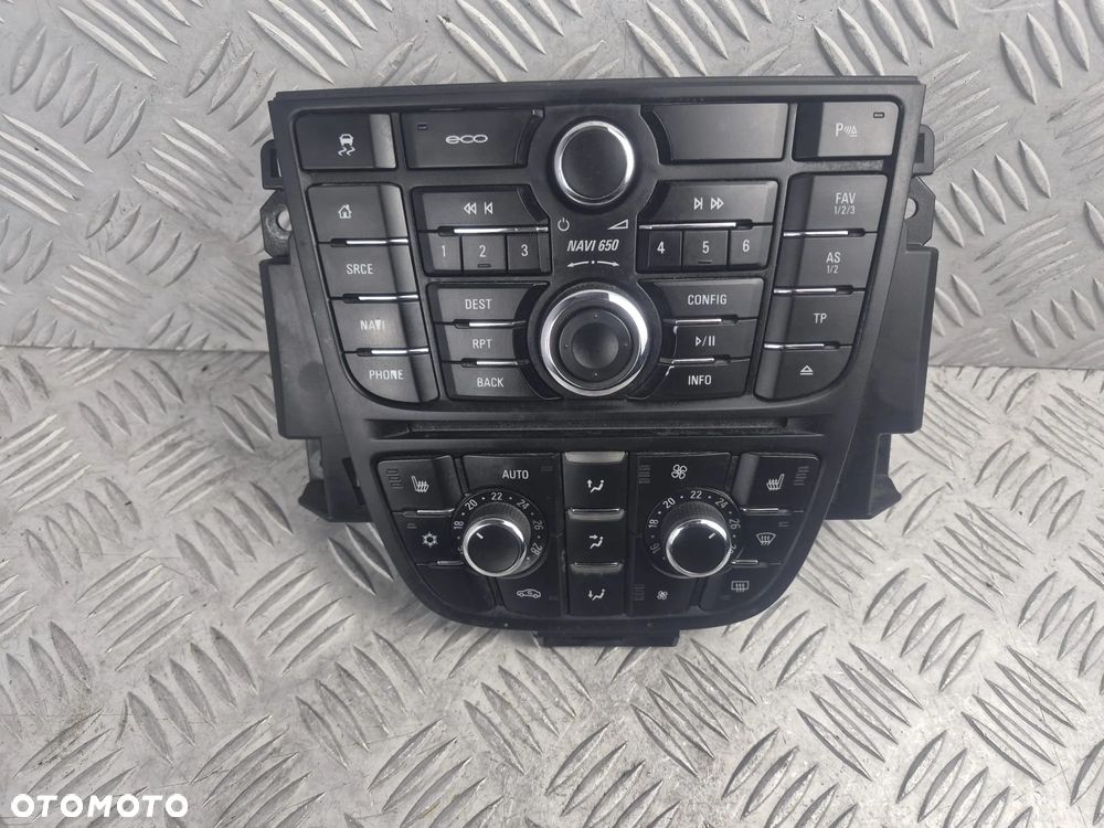 Stacja multimedialna Opel Astra J 13406665 - 4