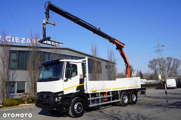 Renault C380 / 6x4 / HDS Palfinger PK 18002-EH 6000 kg